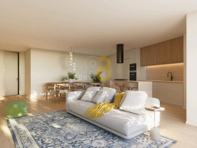T2 com varanda, condominio Fechado com Piscina na Madalena Vila Nova de Gaia