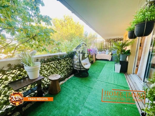 T2 de 42 m² avec grande terrasse de 20 m²