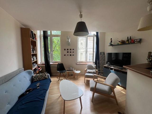 T2 de 45.39 m², rue Ratisbonne – angle Solférino Gambetta réf 6054