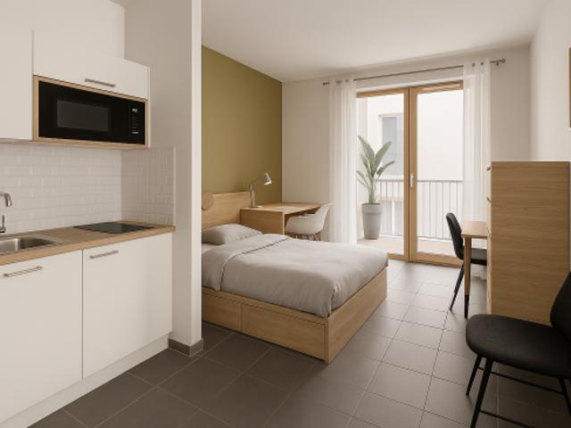 T2 de 32m² meublé et équipé