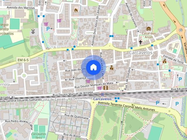 T2 duplex em Carcavelos estacao