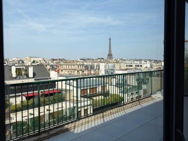 T2 DUPLEX Vue Tour Eiffel