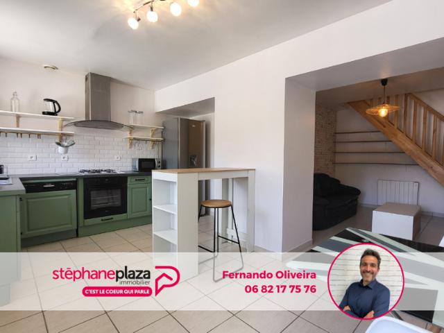 T2 en duplex de 46m², Rénové, Espace extérieur privatif