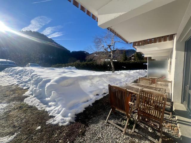 T2 en rez de jardin 35m² La Clusaz