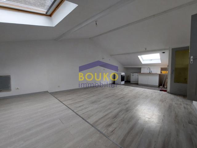 T2 GRAND SEJOUR DERNIER ETAGE ST NICOLAS DE PORT