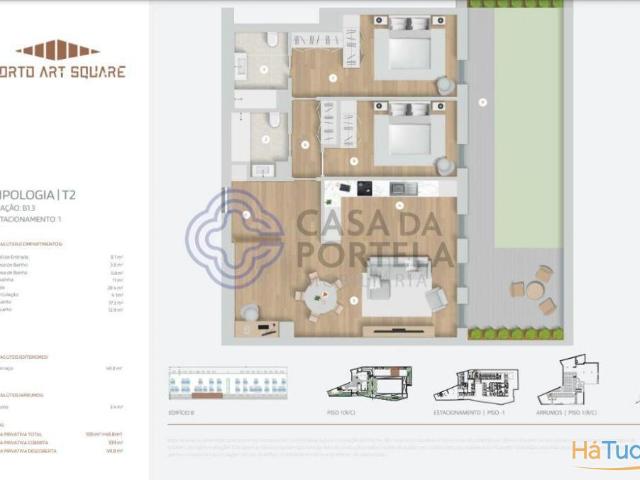 T2 Jardim Jacuzzi Centro Porto | 26083762587