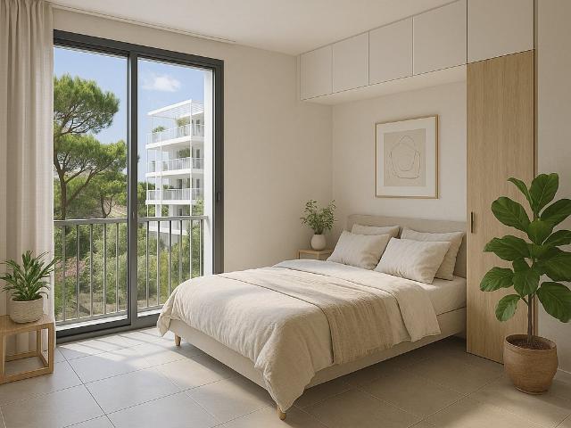 T2 MASSIF DE L'ETOILE A MARSEILLE 14EME + TERRASSE + PARKING 2 pièces, 40 m²