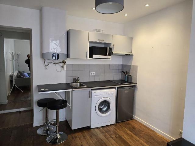 T2 meublé de 24m² Paris 18ᵉ Jules Joffrin