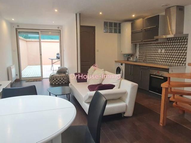 T2 meublé de 45 m² avec cour privative Lille quartier Manuel