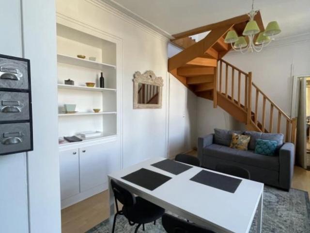 T2 Meublé en duplex ROUEN entre préfecture et vieux Marché