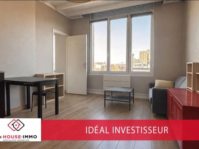 T2 MEUBLÉ INVESTISSEURS EMPLACEMENT N1 GARE DE VALENCIENNES OPPORTUNITÉ