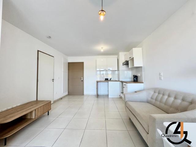 T2 meublé neuf de 38m2 avec balcon et parking