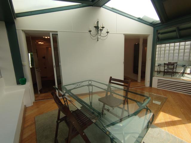 T2 meublé sur jardin, Veranda de 11m2