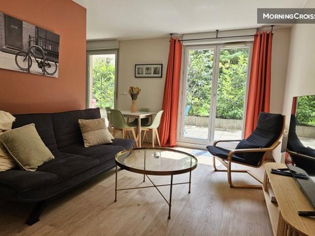 T2 meublé, Terrasse, Garage, Lyon 6