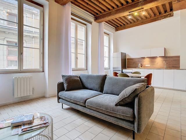 T2 MEZZANINE MEUBLÉ – 50m2 – 69001 LYON