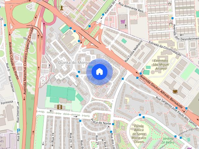 T2 mobilado Lisboa Olivais 200 mts metro Encarnacao