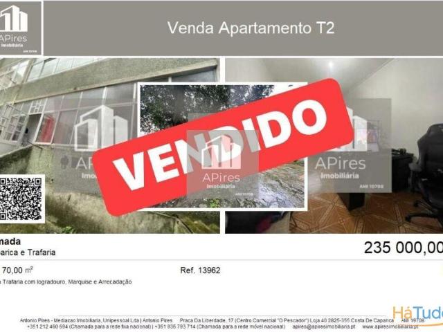 T2 na Trafaria com Jardim e Arrecadação | 26063857676
