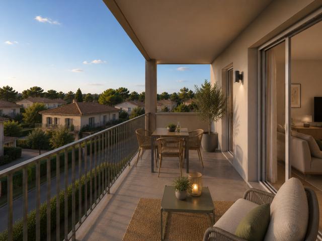 T2 NEUF AVEC TERRASSE – CONFORT ET QUALITÉ DE VIE AU QUOTIDIEN 2 pièces, 50 m²