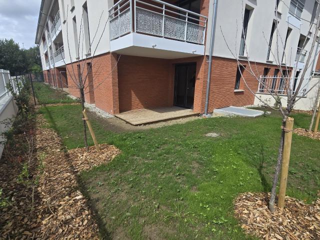 T2 NEUF EN REZ DE JARDIN DISPONIBLE 780€ / MOIS SECTEUR MINIMES