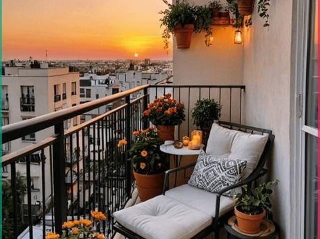 T2 neuf 40 m2 Saint Julien en Genevois | Opportunité investissement Grand Genève, balcon