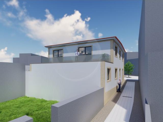T2 Novo c/ Terraço no Centro da Póvoa de Varzim