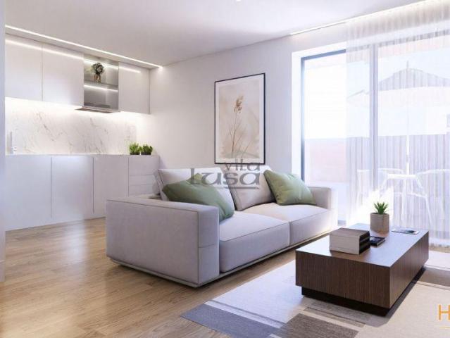 T2 Novo com terraço 41.50m2 em Vilar do Paraíso, V.N. Gaia. | 26074063204