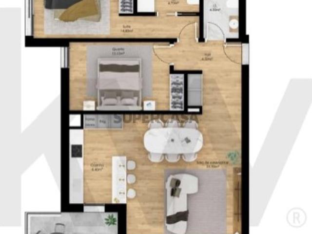T2 Novo Pombal 129,90m2
