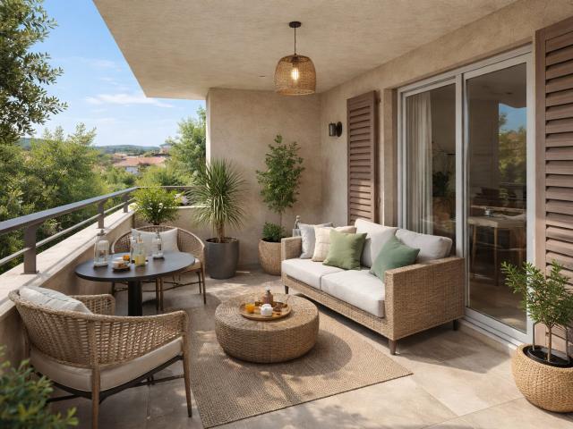 T2 PETIT PRIX MAIS GRAND STANDING AUX PORTES DU GAROUTIER 2 pièces, 41 m²