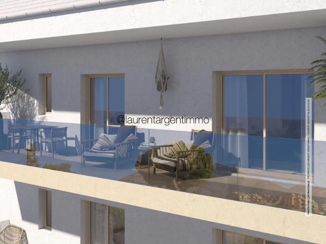 T2 plein sud avec terrasse, parking et piscine