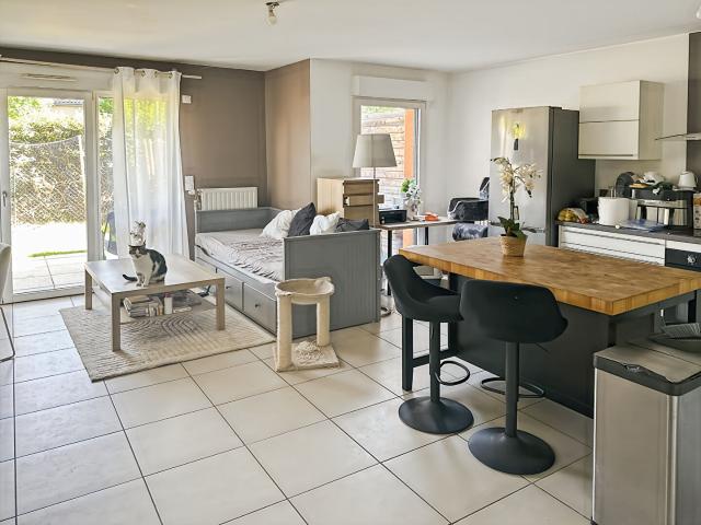 T2 récent de 47m2 avec terrasse et jardin privatifs