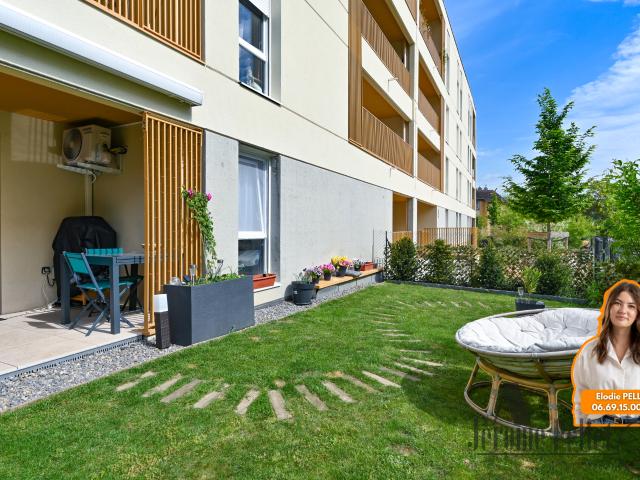 T2 récent en rez de jardin Résidence sécurisée