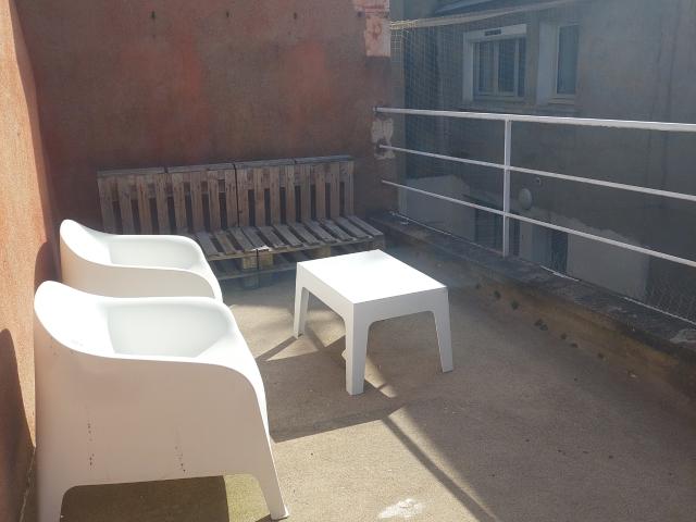 T2/T3 Dernier étage avec terrasse