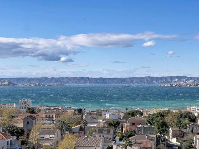 T4/5 Pointe Rouge VUE MER EXCEPTIONNELLE avec GrandeTerrasse