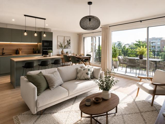 T4 85 M² avec BALCON et parking – AUX PORTES DE PARIS 4 pièces, 85 m²