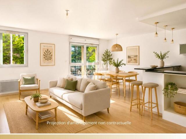 T4 traversant de 84 m² – Garage fermé – DPE B – Aucun travaux à prévoir
