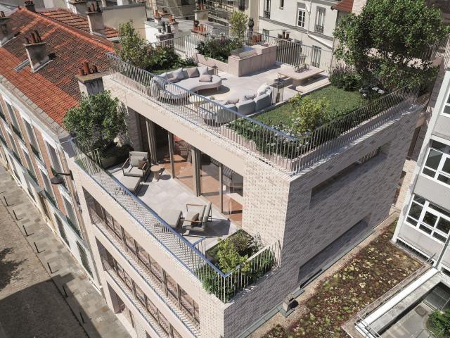 T4 TRIPLEX NEUF EN VEFA 196 M² + JARDIN PARIS 14èm