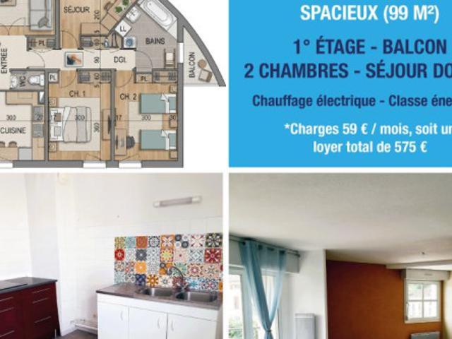 T4 à Contrexeville à louer Locagestion, expert en gestion locative