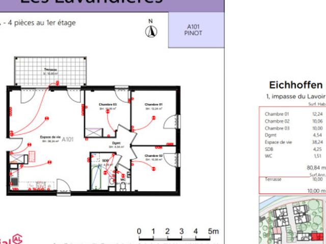 T4 à Eichhoffen à louer Locagestion, expert en gestion locative
