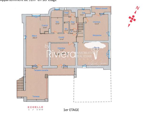 T4 A Renover avec jardin et toit terrasse ! 91m² Cavalaire sur Mer
