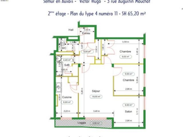 T4 à Semur En Auxois à louer Locagestion, expert en gestion locative