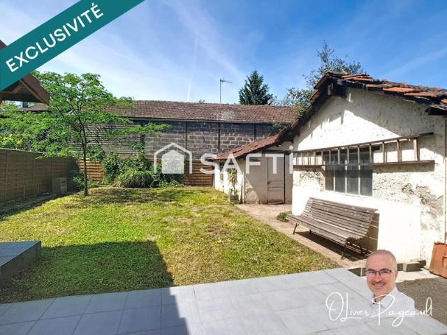 T4 atypique en maison avec jardin et dépendances
