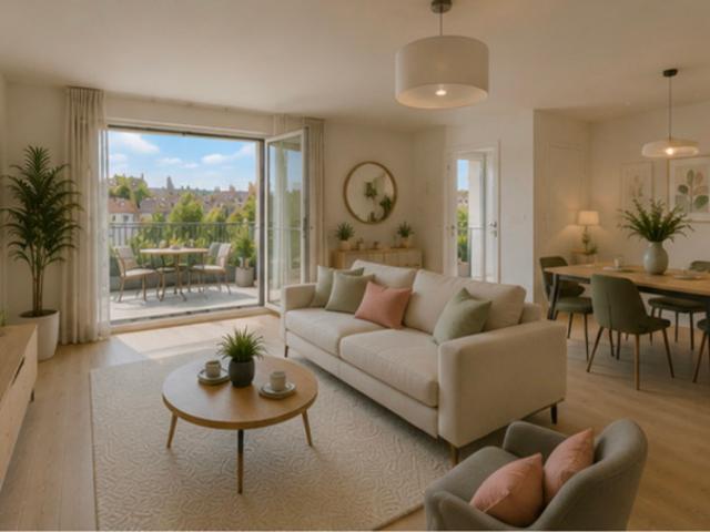 T4 avec balcon dans un quartier pavillonnaire recherché de Cachan