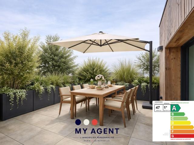 T4 avec grande terrasse 35m2 – Dernier étage
