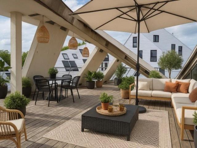 T4 avec terrasse de 110 m² – Bastide / Darwin 92m² Bordeaux
