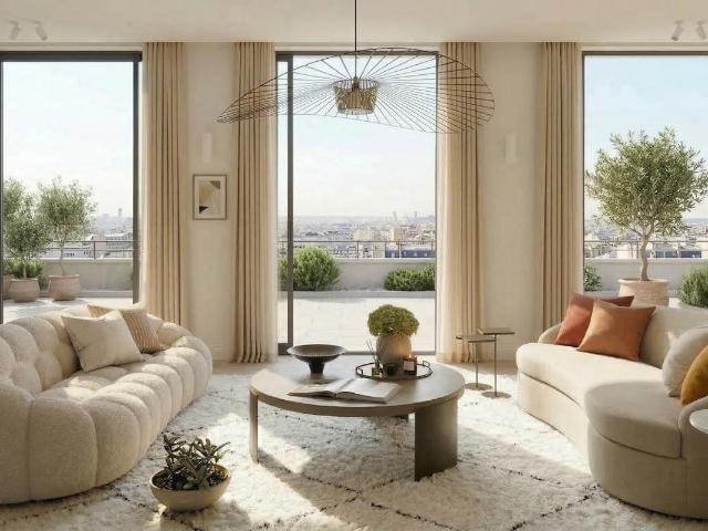 T4 + BALCON VUE JARDIN + 2 PARKINGS et CAVE + proche GARE BELLEVUE et T2
