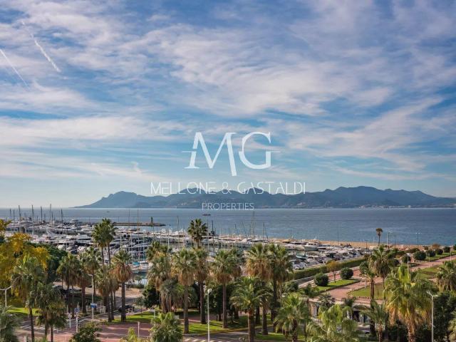 T4 | Croisette | Vue Mer Panoramique | Résidence Standing 126m² Cannes
