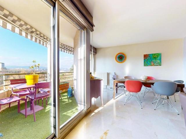 T4 Croix Rousse, 109m², balcon vue Saône