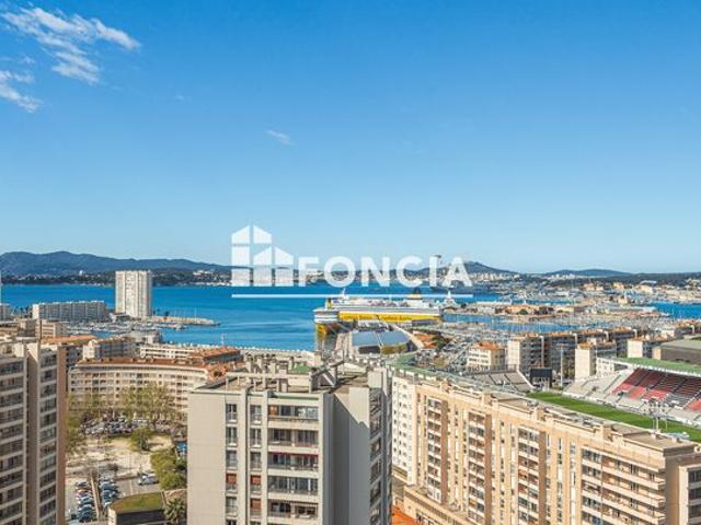 T4 d’exception 126 m² – Vue panoramique sur la Rade de Toulon