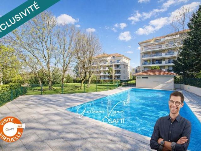 T4 dans résidence de standing avec piscine