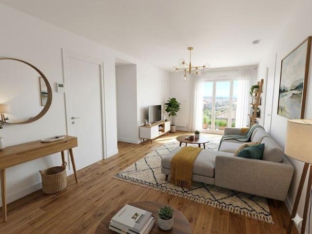 T4 de 56,8 m² Décines Charpieu au prix de vente de 138 000